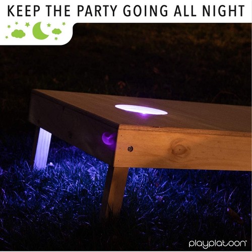 Led cornhole board - cornhole, 2pk