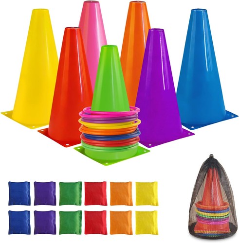Ring toss game - 3-in-1,