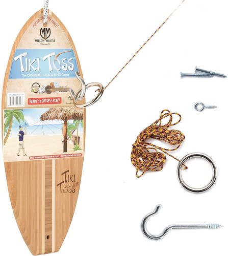 Tiki toss hook - ring, game